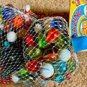 Marbles. 3 sets of 50 marbles.